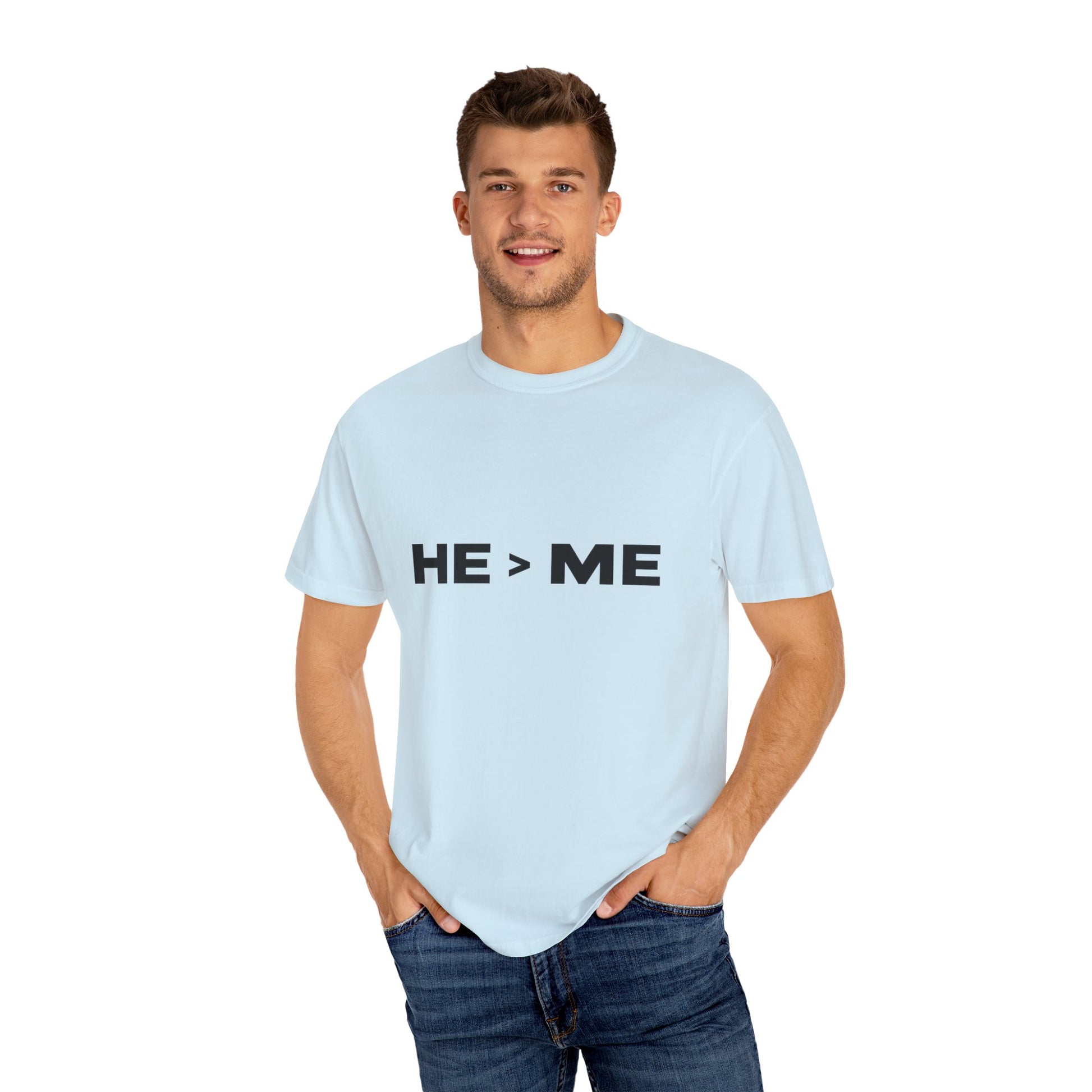 AARQ StreetReady Collection - "He is Greater than Me" Design, Casual Wear