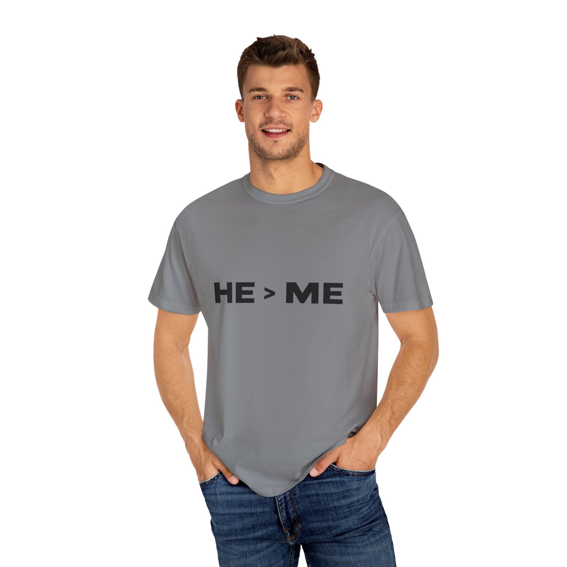 AARQ StreetReady Collection - "He is Greater than Me" Design, Casual Wear