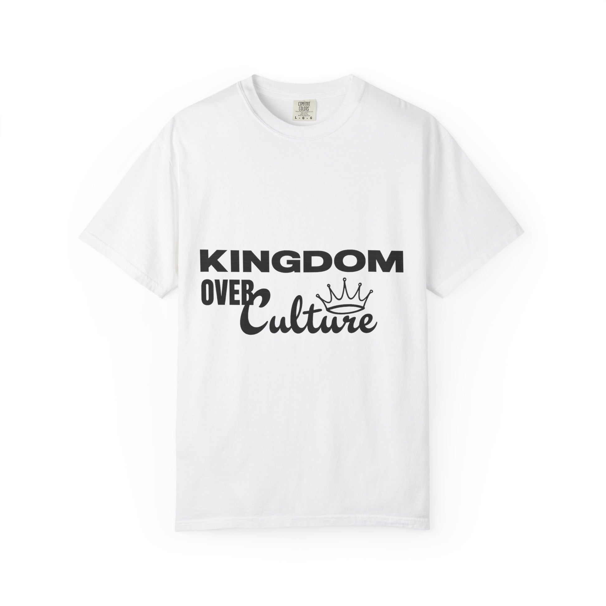 AARQ “Kingdom over Culture” Unisex Garment-Dyed T-shirt