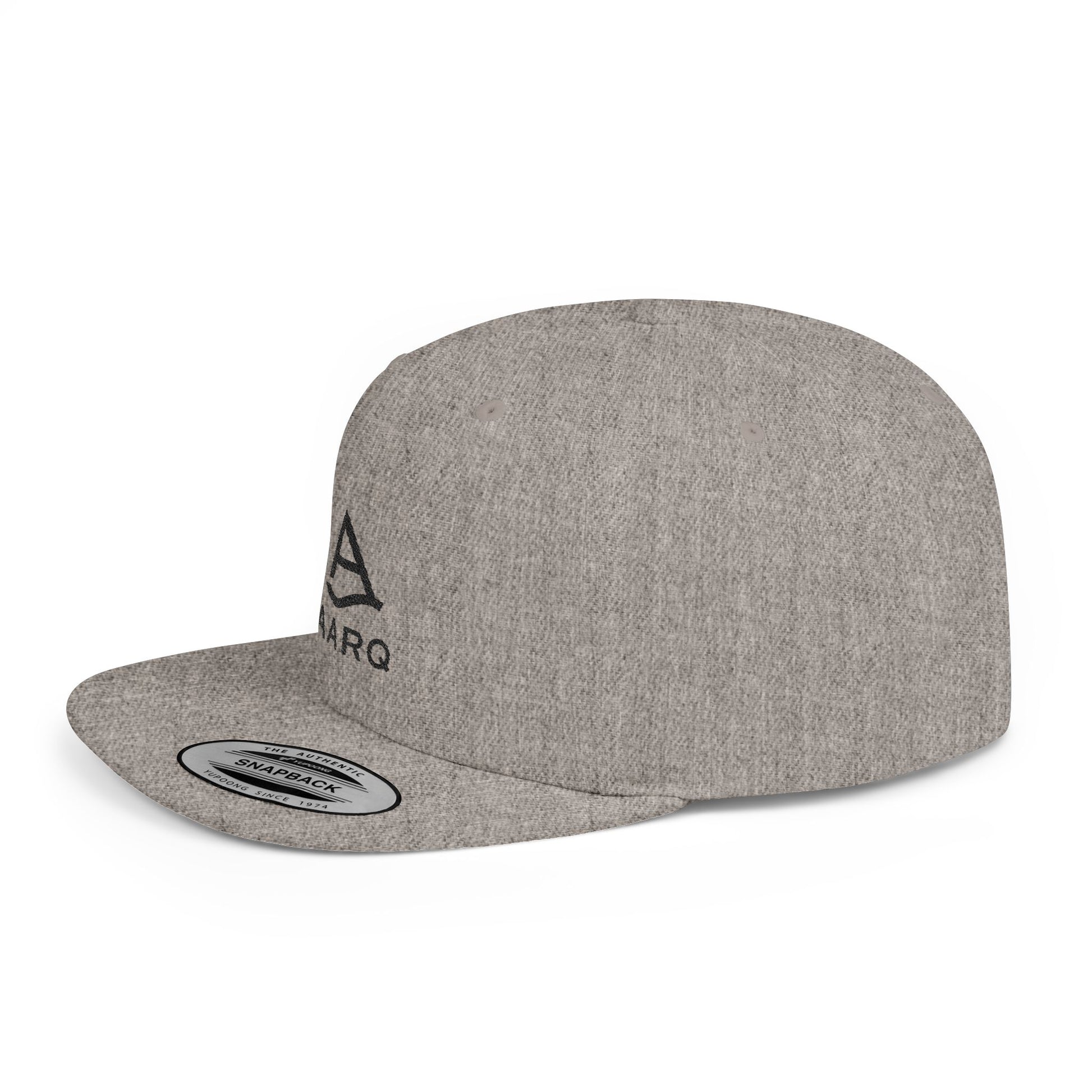 AARQ Flat Bill Snapback Hat, Casual Streetwear, Adjustable Cap for Men and Women, Great for Sports, Festivals, Summer Fashion