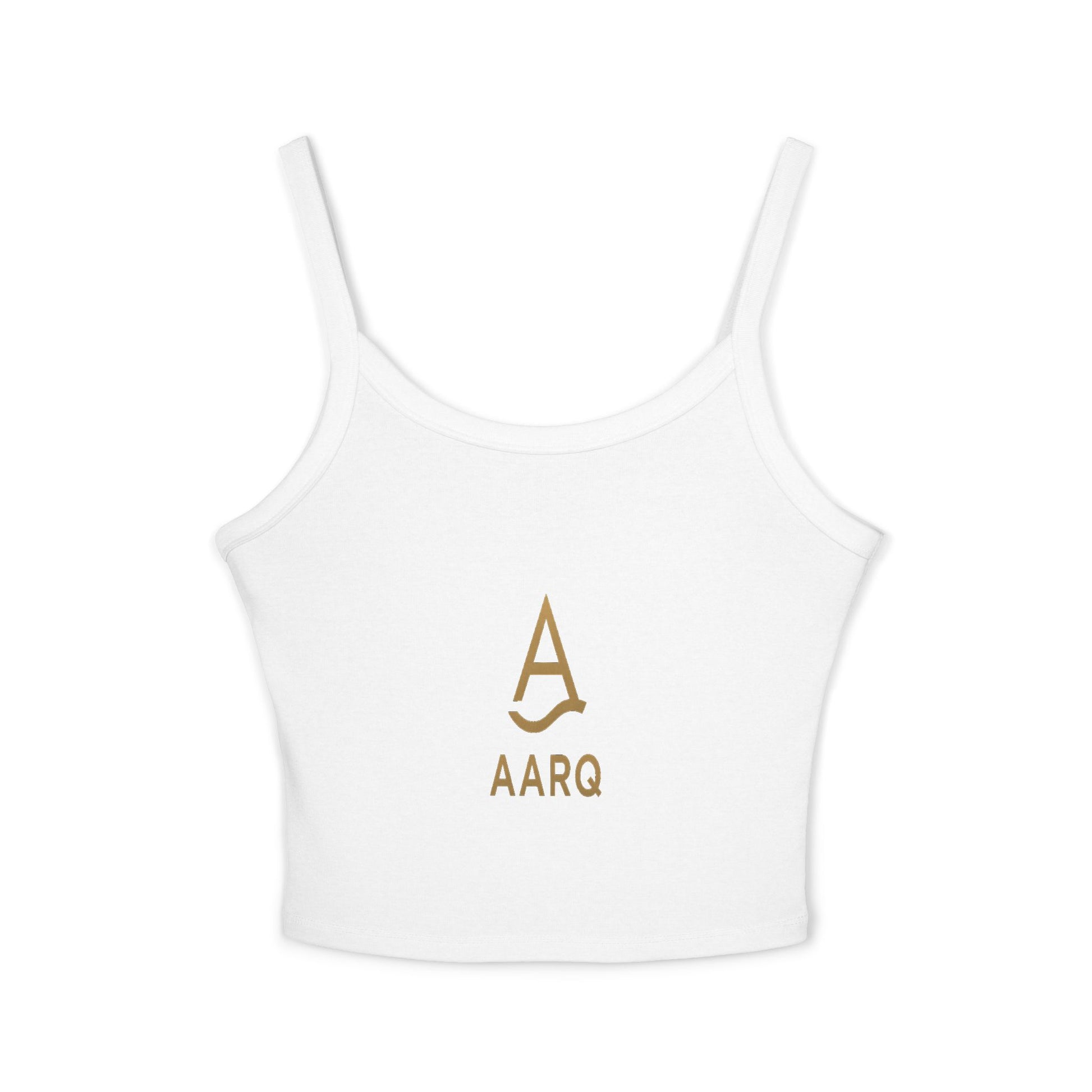 AARQ Chic Women's Spaghetti Strap Tank Tops with Minimalist Designs, Casual Summer Wear, Perfect for Day Trips, Festivals, and Layering