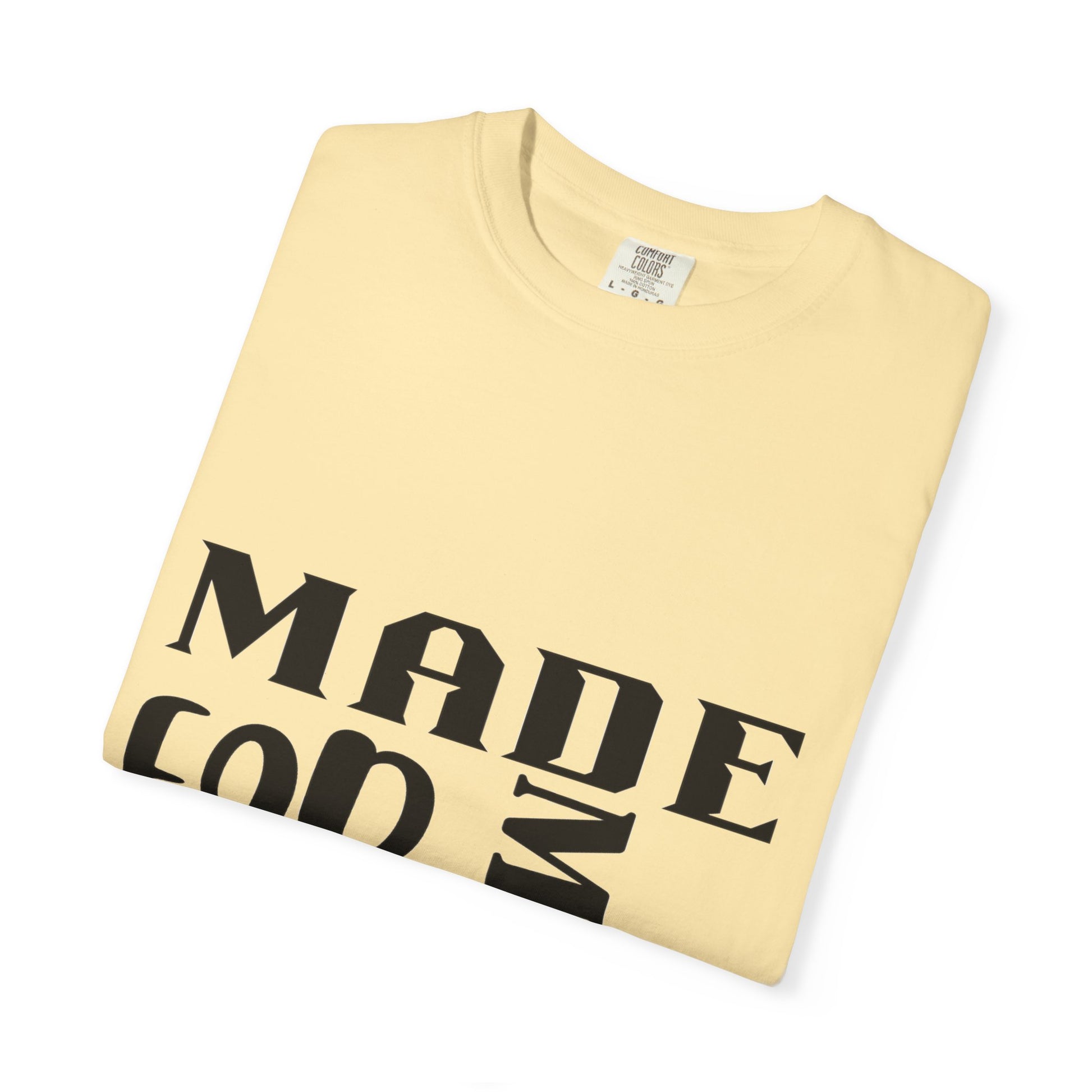 “Made for More” Faith-Inspired Garment-Dyed T-Shirt | Casual Tees, Christian Apparel, Everyday Wear, Gift for Believers, Inspirational
