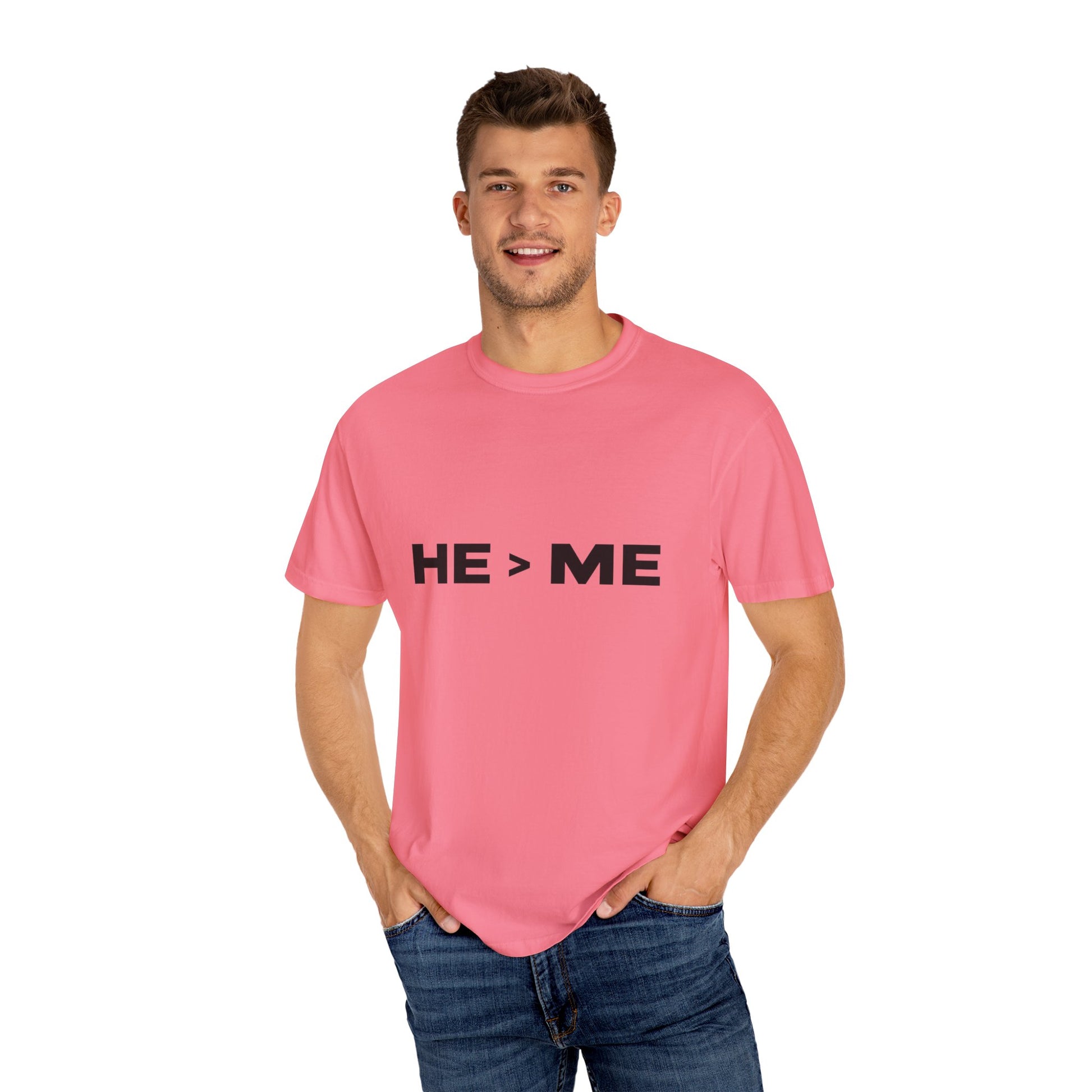 AARQ StreetReady Collection - "He is Greater than Me" Design, Casual Wear