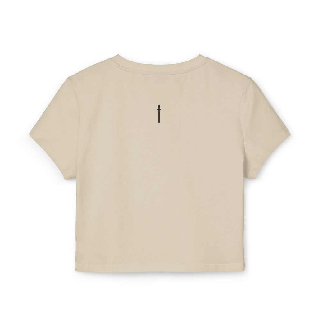 AARQ Chic Women's Baby Tee, Stylish Casual Top, Everyday Wear, Trendy Graphic Tee, Fashion Statement Shirt, Gift for Her