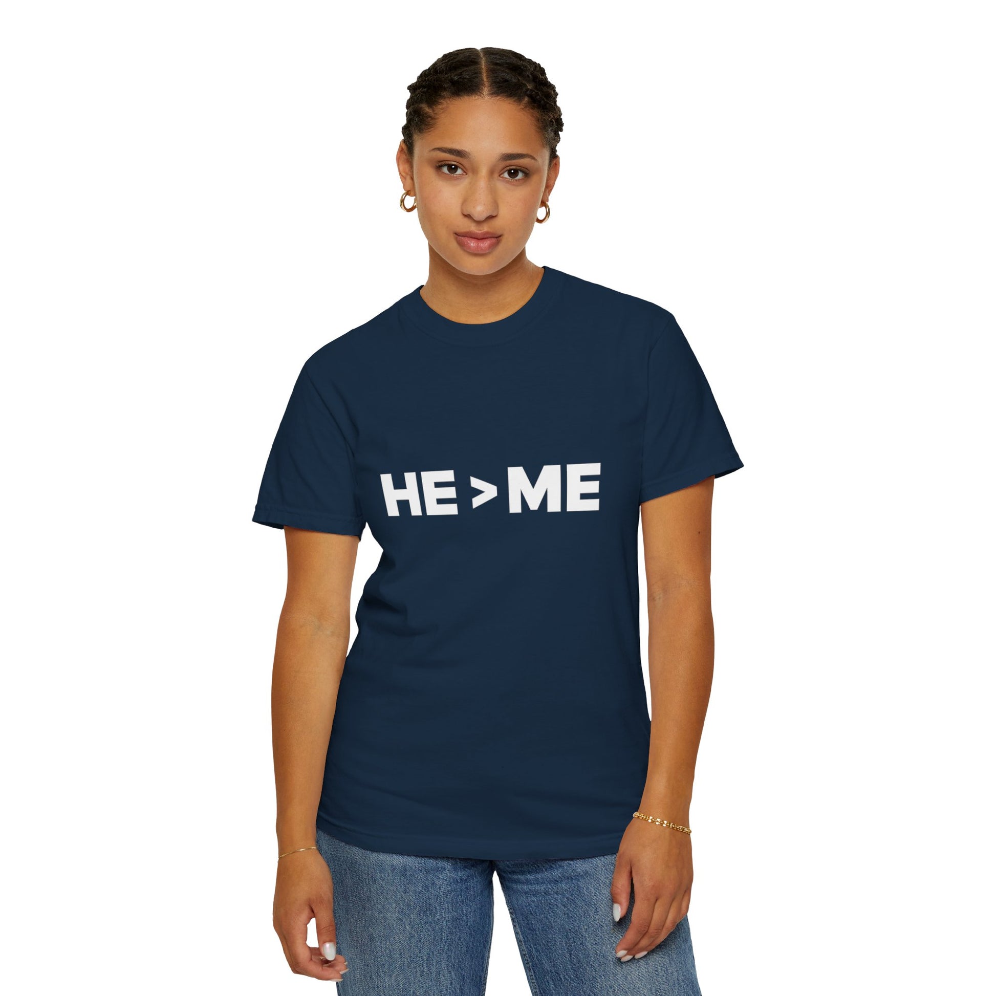 AARQ StreetReady Collection - "He is Greater than Me" Design, Casual Wear