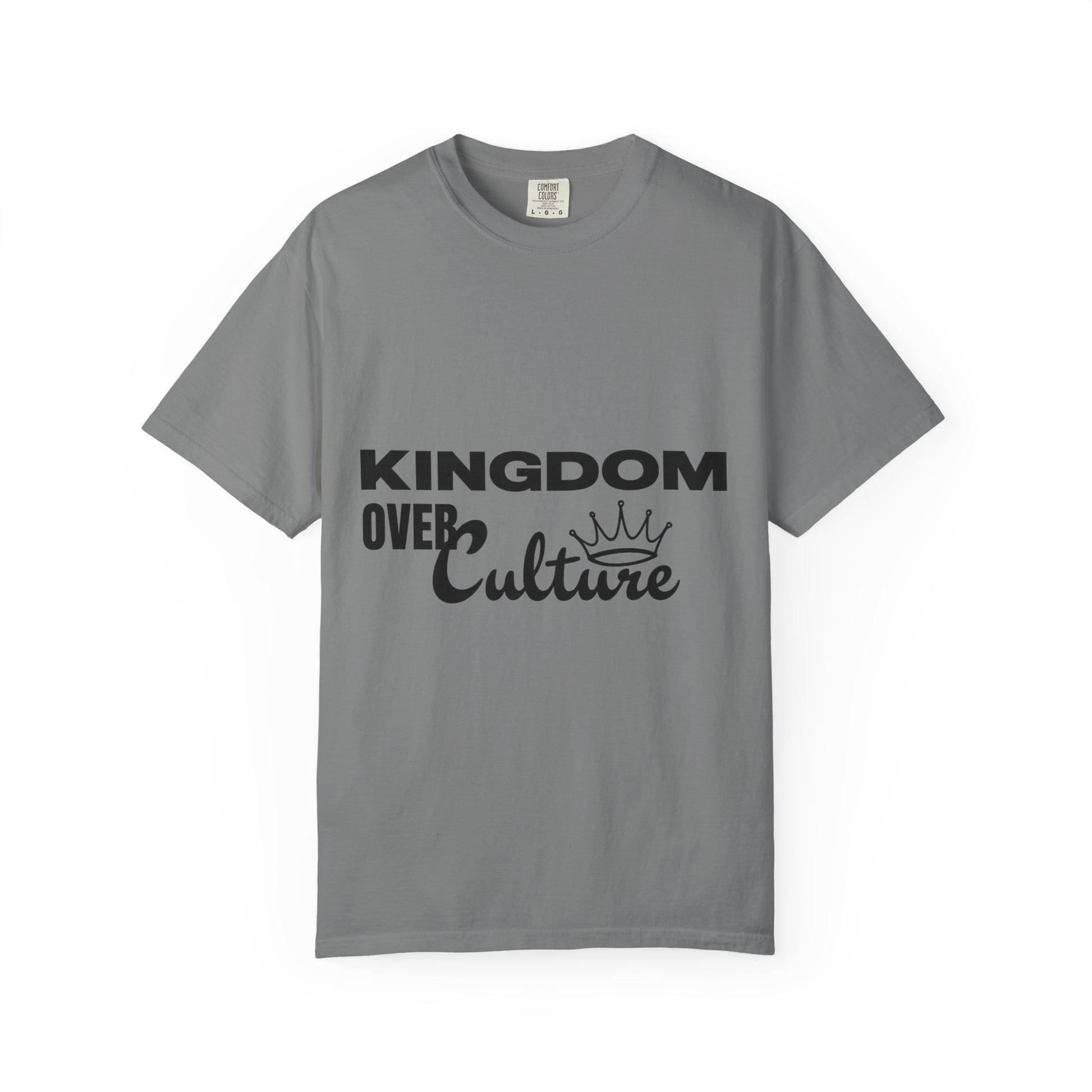 AARQ “Kingdom over Culture” Unisex Garment-Dyed T-shirt