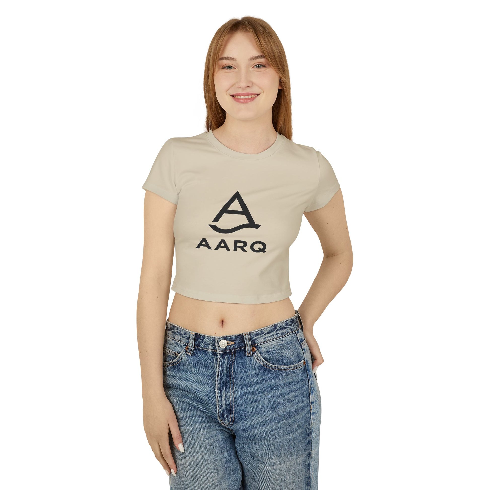 AARQ Chic Women's Baby Tee, Stylish Casual Top, Everyday Wear, Trendy Graphic Tee, Fashion Statement Shirt, Gift for Her