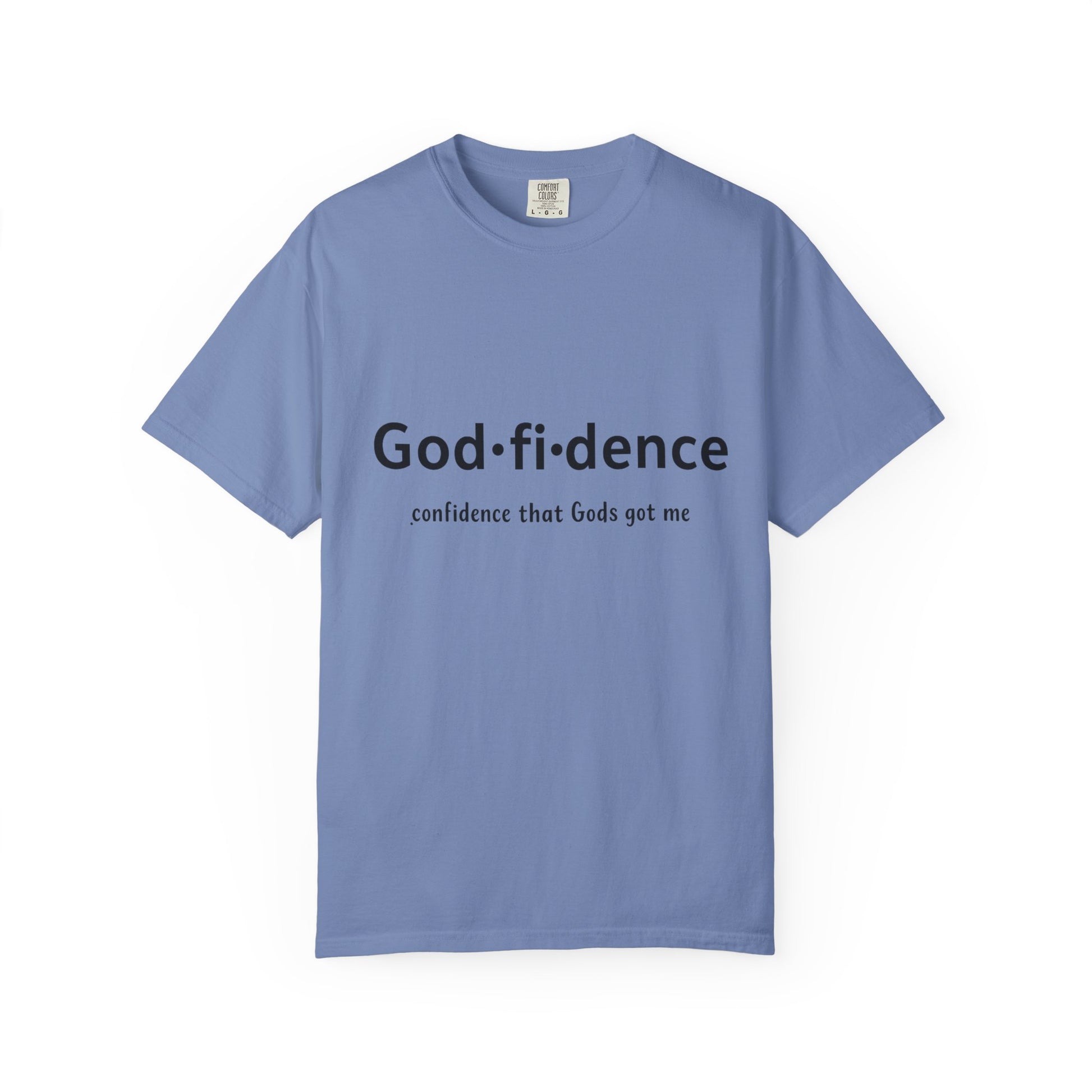 AARQ StreetReady Collection Faith-Inspired Unisex T-Shirt, Godfidence Tee.