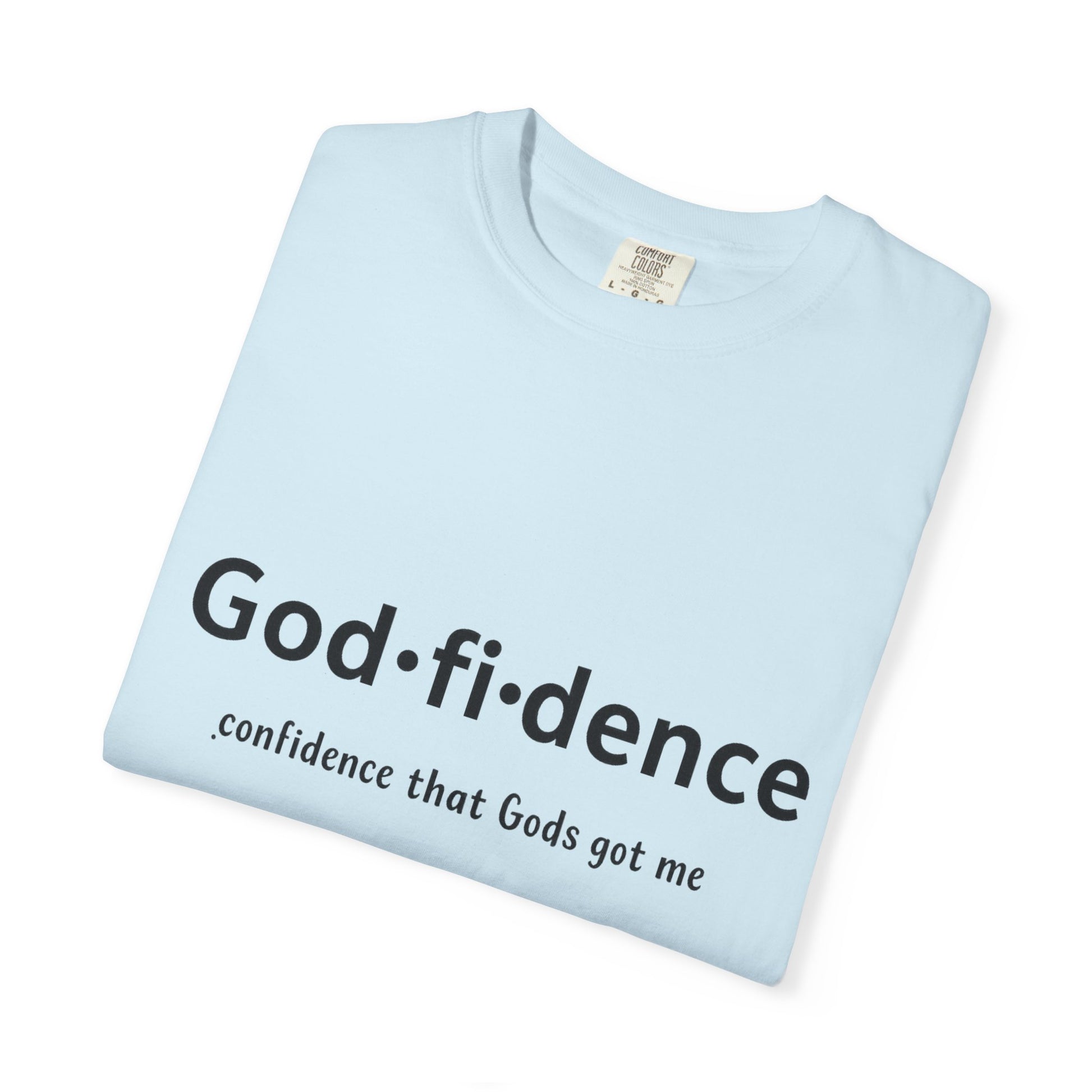AARQ StreetReady Collection Faith-Inspired Unisex T-Shirt, Godfidence Tee.