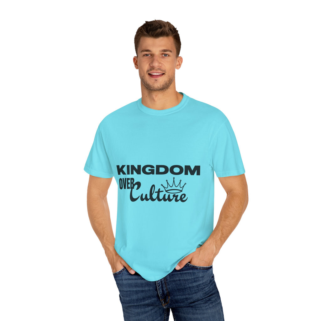 AARQ “Kingdom over Culture” Unisex Garment-Dyed T-shirt