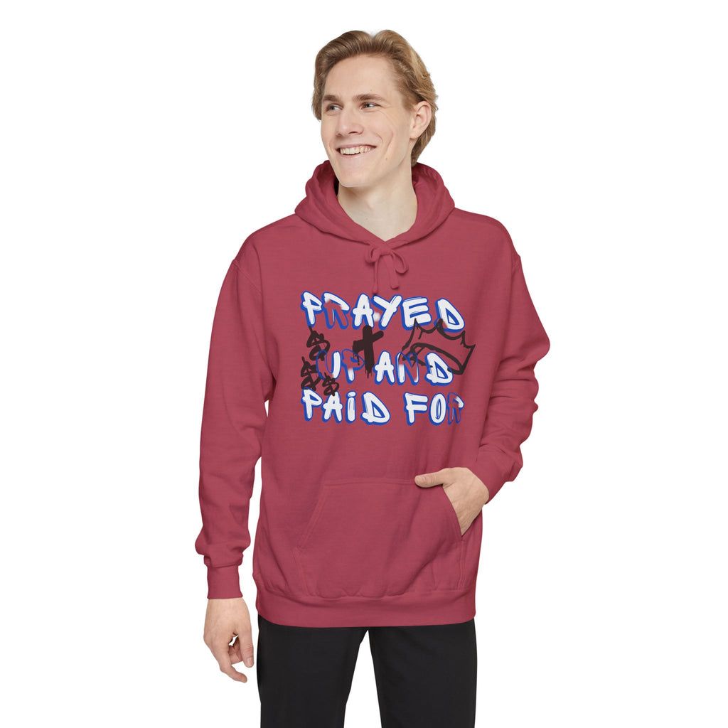 AARQ Unisex Hoodie "Prayed Up and Paid For" - Cozy Casual Wear, Spiritual Gift, Streetwear Collection