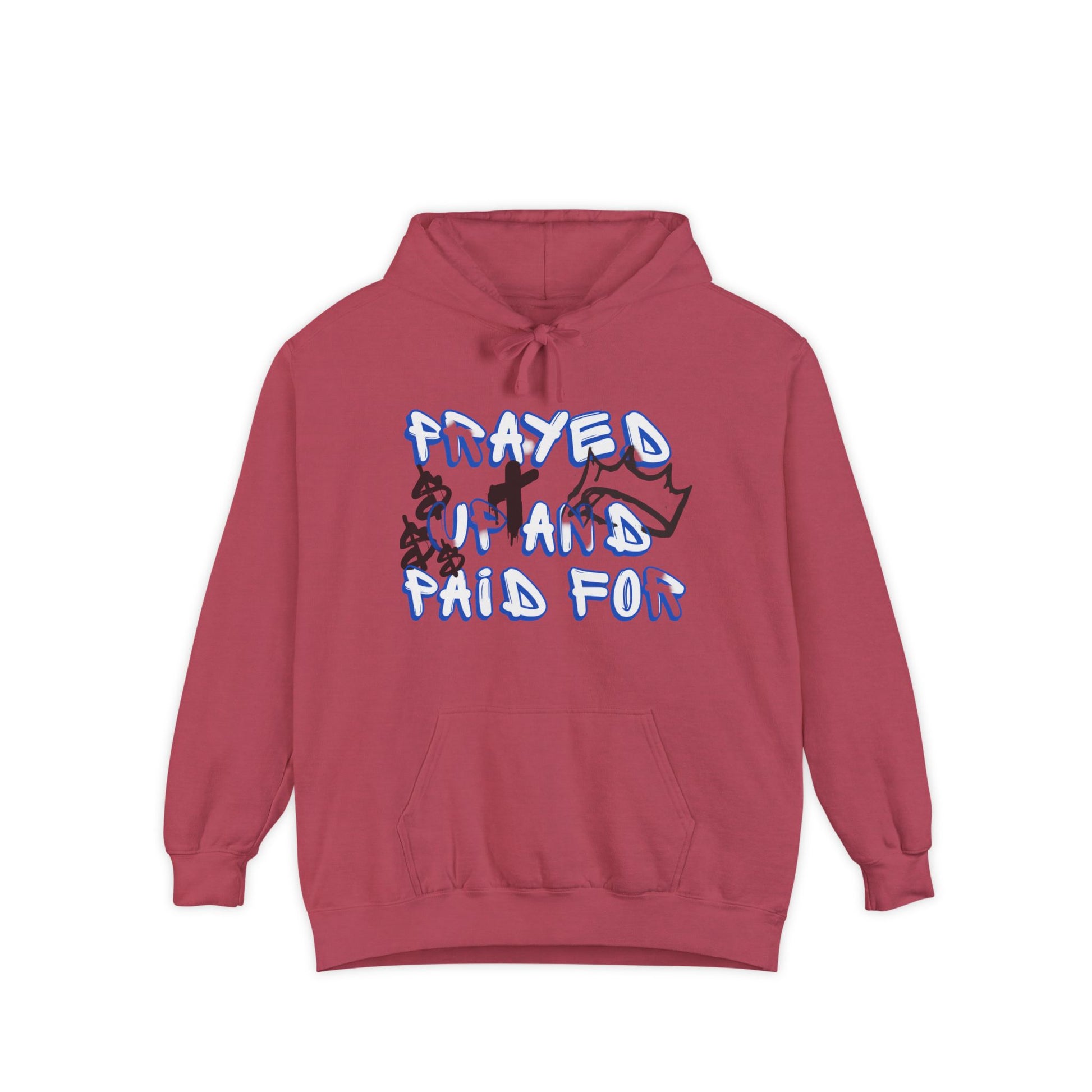AARQ Unisex Hoodie "Prayed Up and Paid For" - Cozy Casual Wear, Spiritual Gift, Streetwear Collection