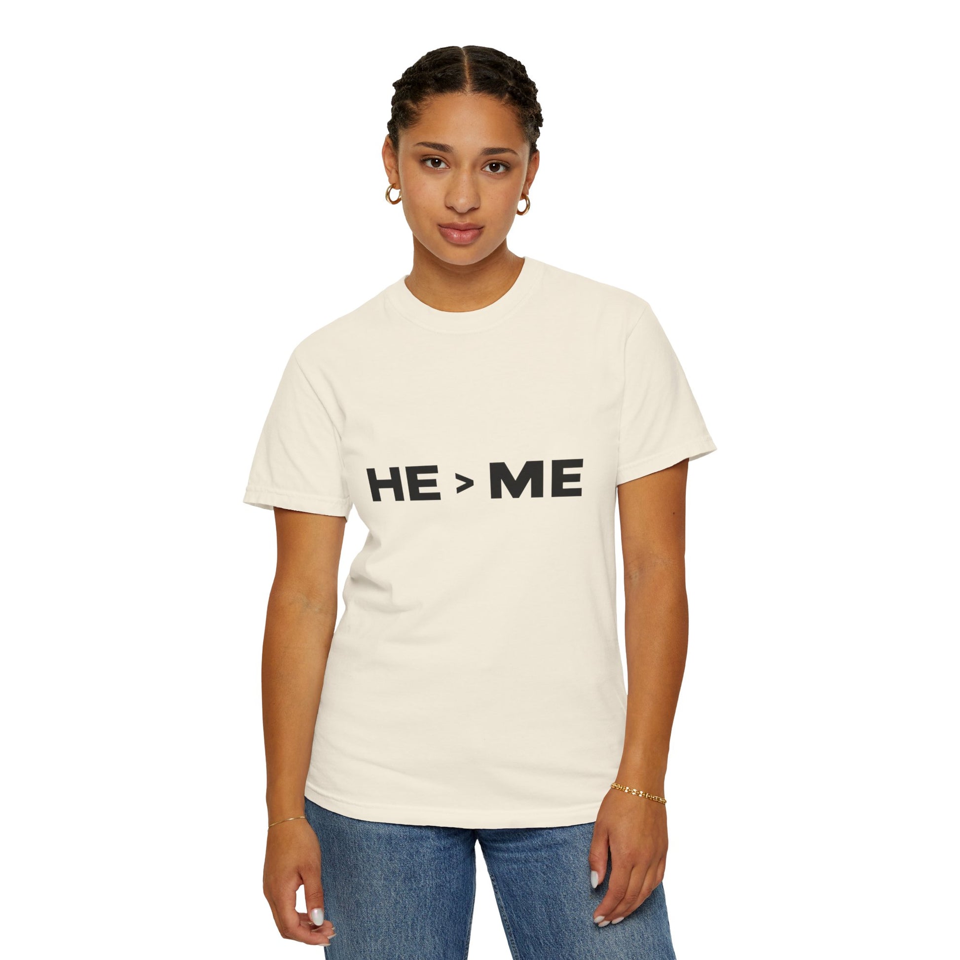 AARQ StreetReady Collection - "He is Greater than Me" Design, Casual Wear