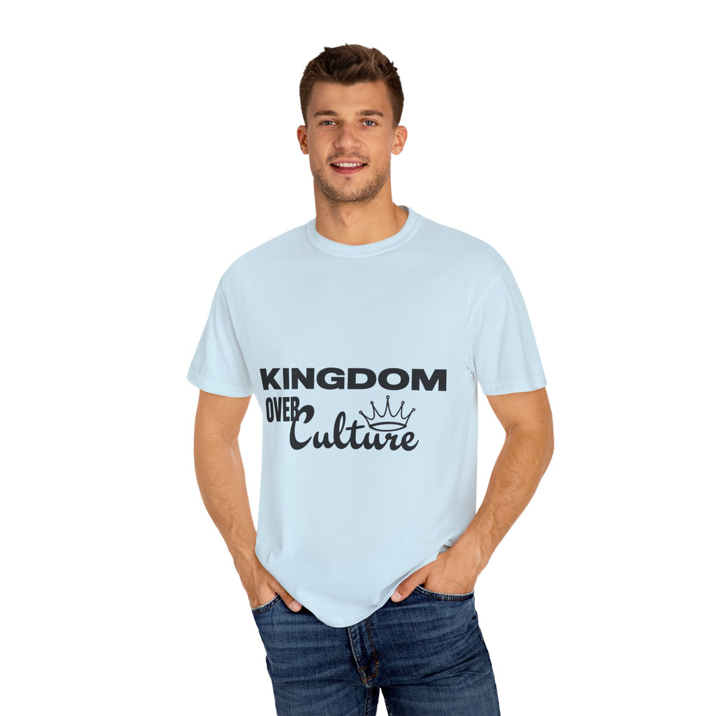 AARQ “Kingdom over Culture” Unisex Garment-Dyed T-shirt