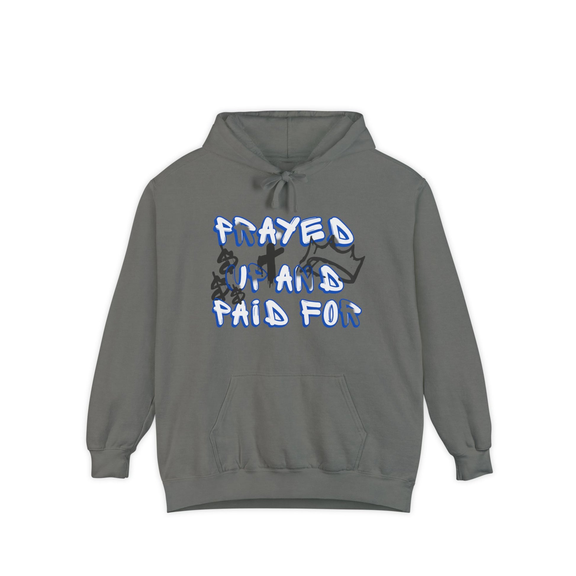 AARQ Unisex Hoodie "Prayed Up and Paid For" - Cozy Casual Wear, Spiritual Gift, Streetwear Collection
