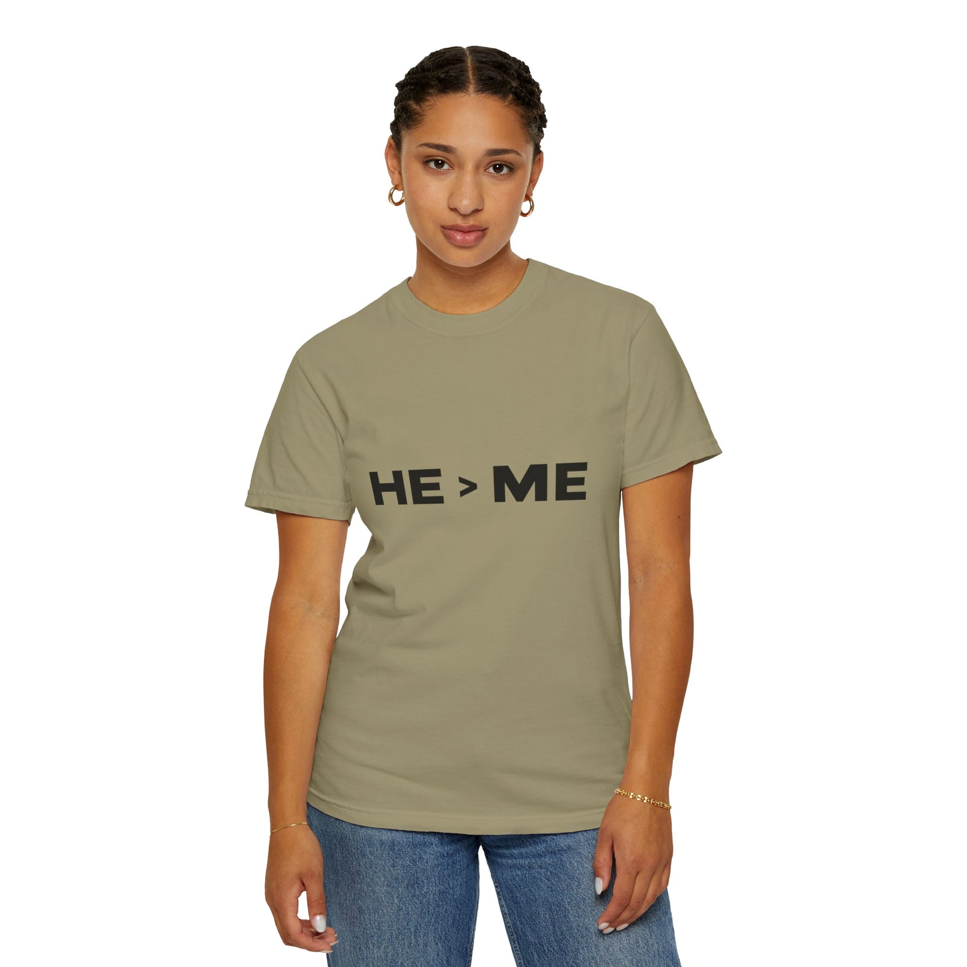 AARQ StreetReady Collection - "He is Greater than Me" Design, Casual Wear