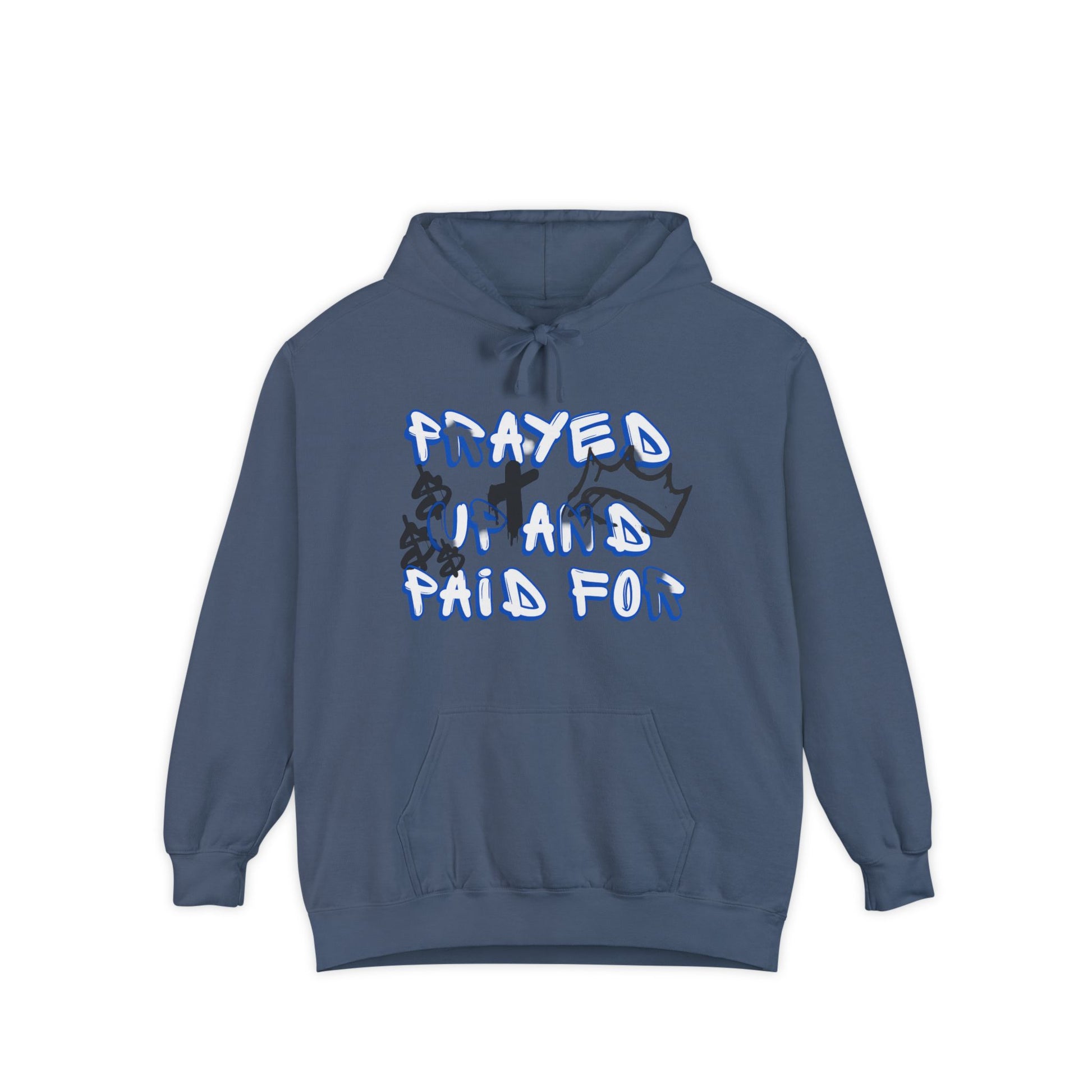 AARQ Unisex Hoodie "Prayed Up and Paid For" - Cozy Casual Wear, Spiritual Gift, Streetwear Collection