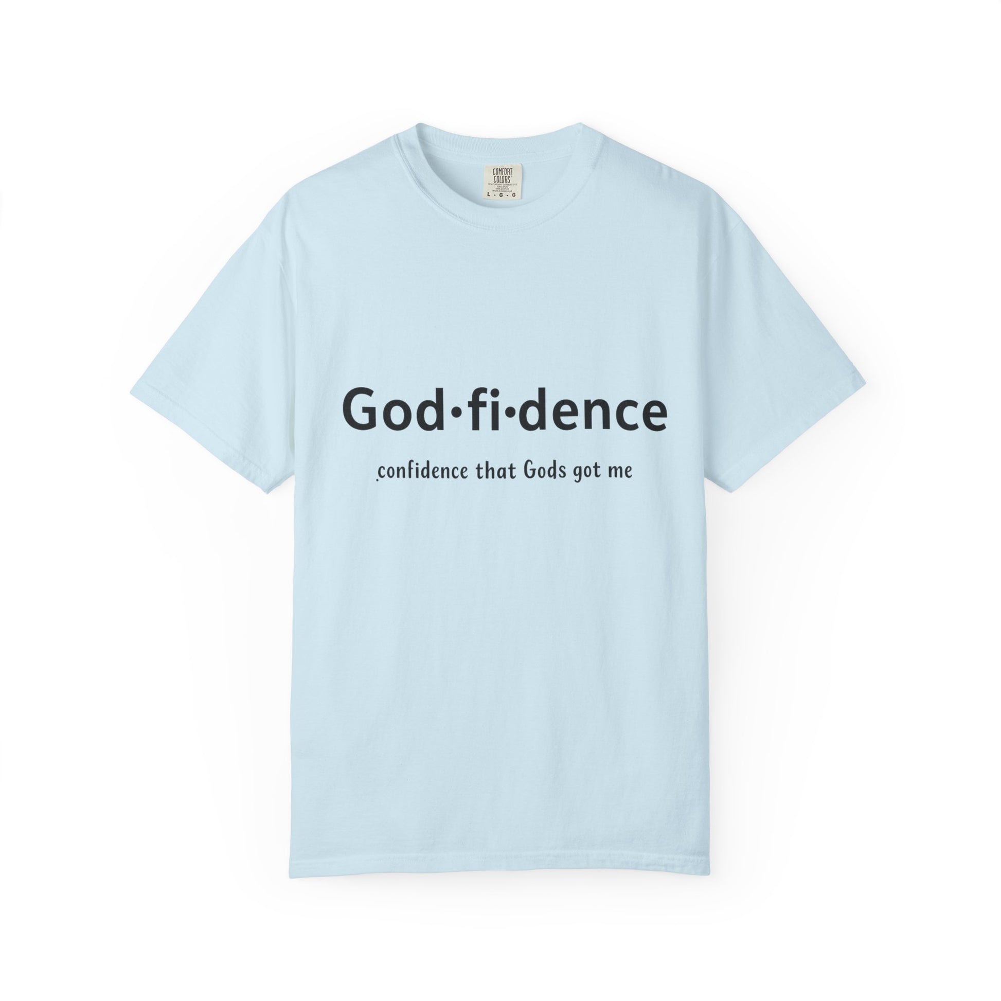 AARQ StreetReady Collection Faith-Inspired Unisex T-Shirt, Godfidence Tee.