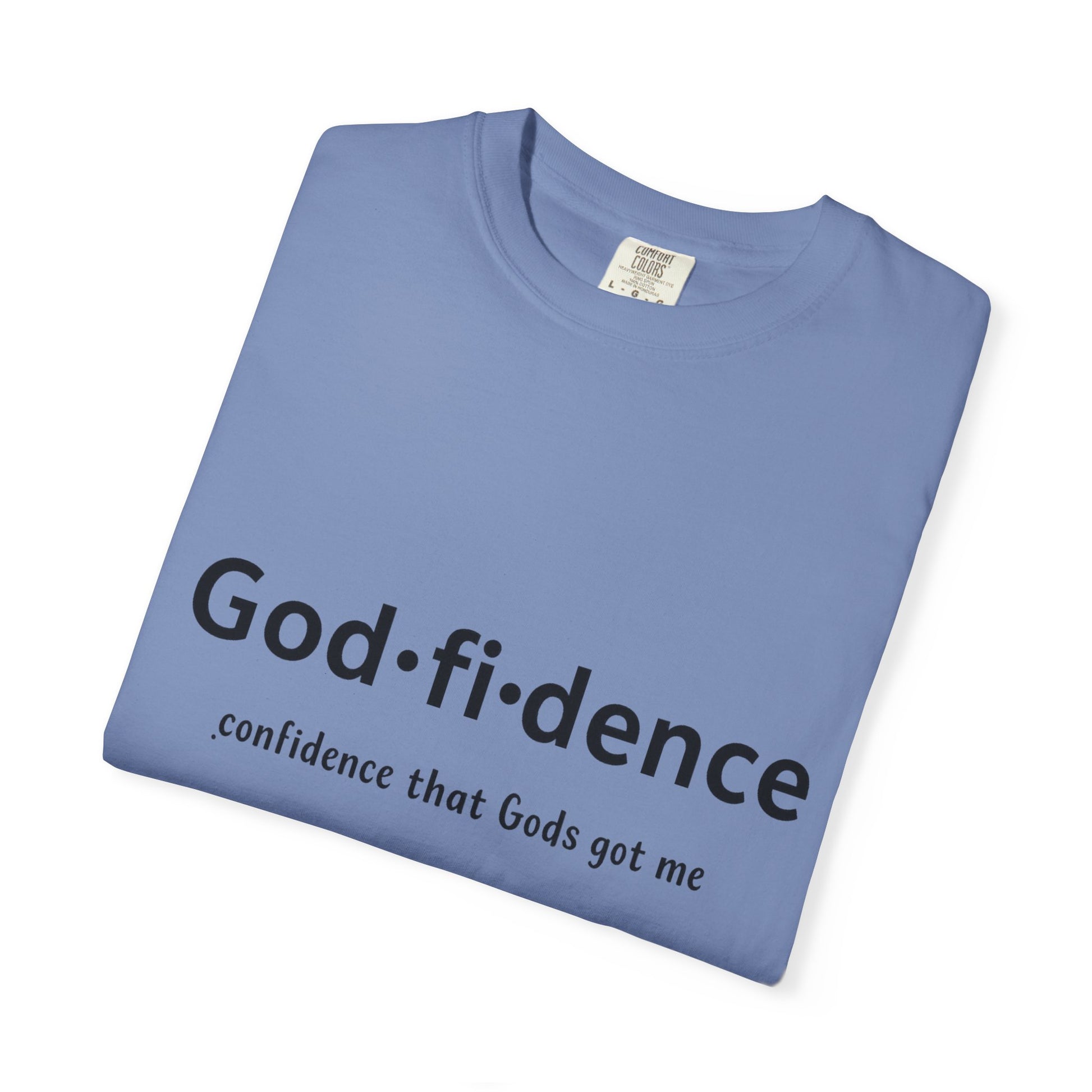 AARQ StreetReady Collection Faith-Inspired Unisex T-Shirt, Godfidence Tee.
