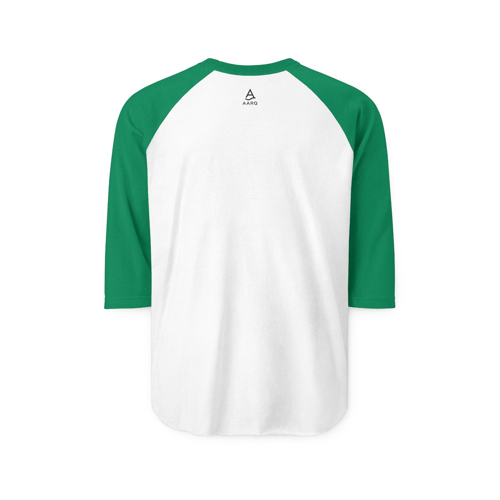 “Know Love No Fear” Three-Quarter Sleeve Raglan Shirt with "Know Love No Fear" - Casual Tee, Motivational Apparel,Everyday Wear