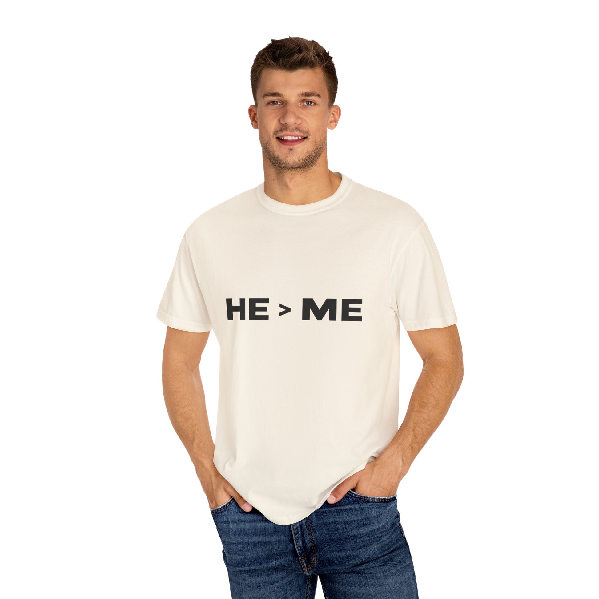 AARQ StreetReady Collection - "He is Greater than Me" Design, Casual Wear