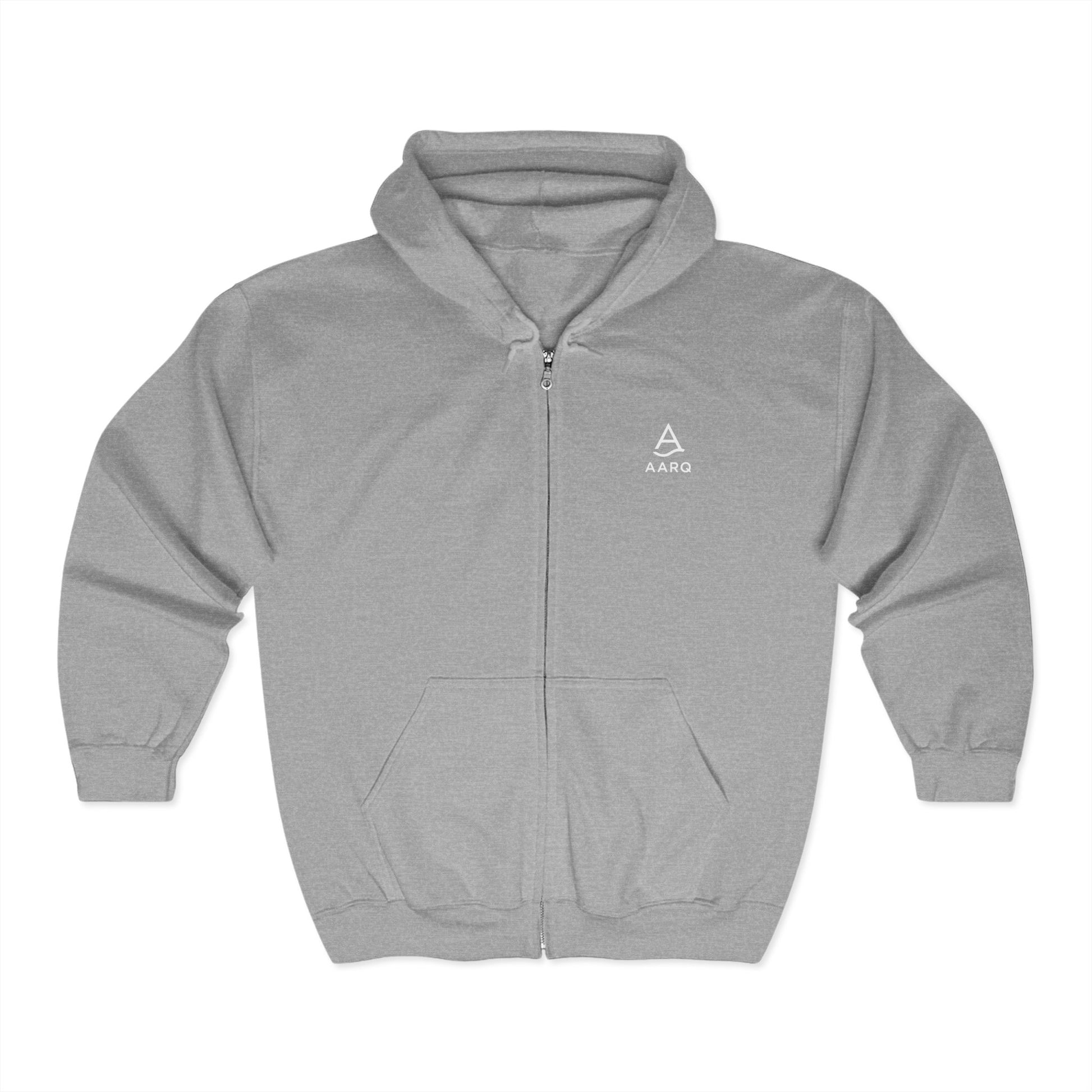 Classic AARQ Unisex Heavy Blend™ Full Zip Hooded Sweatshirt