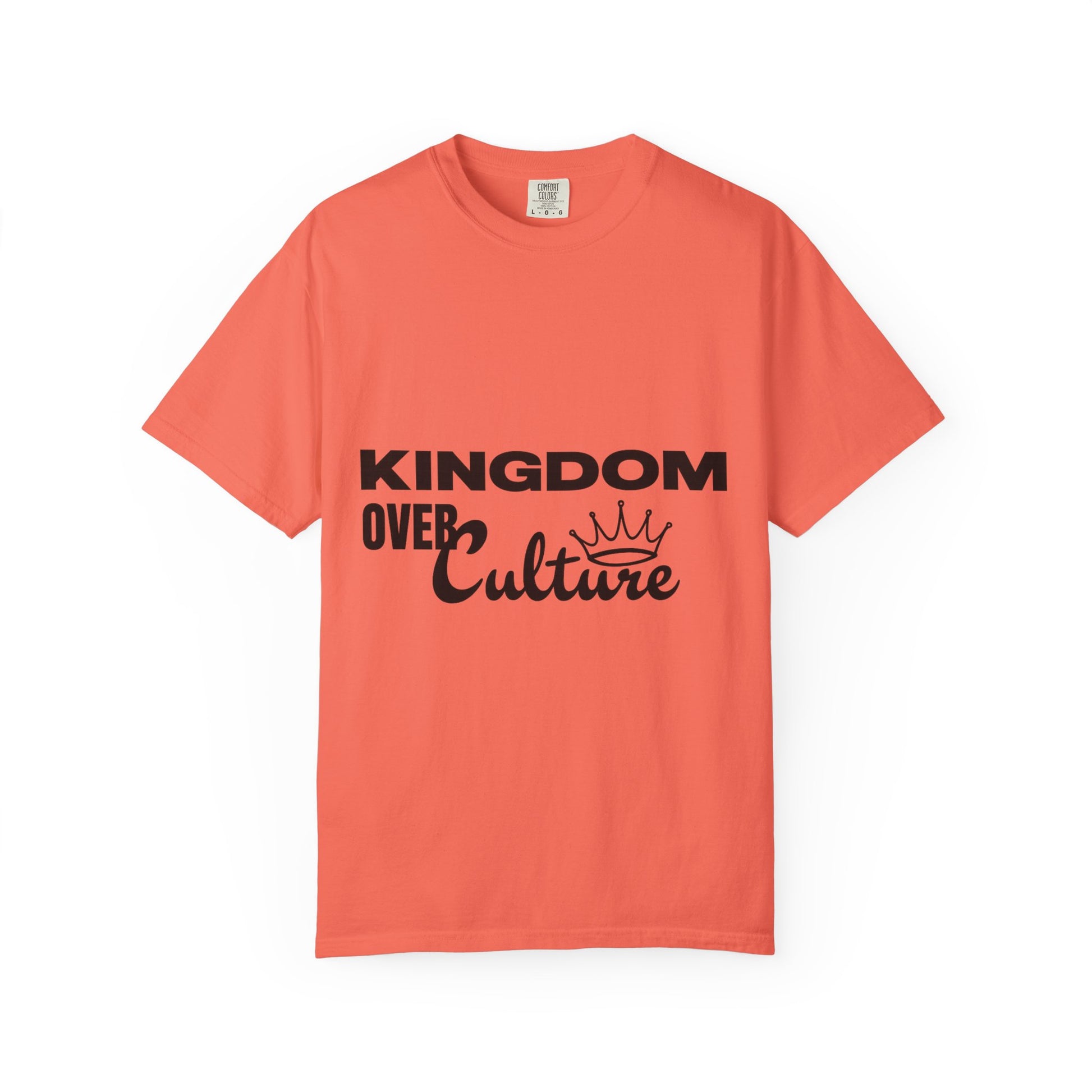 AARQ “Kingdom over Culture” Unisex Garment-Dyed T-shirt