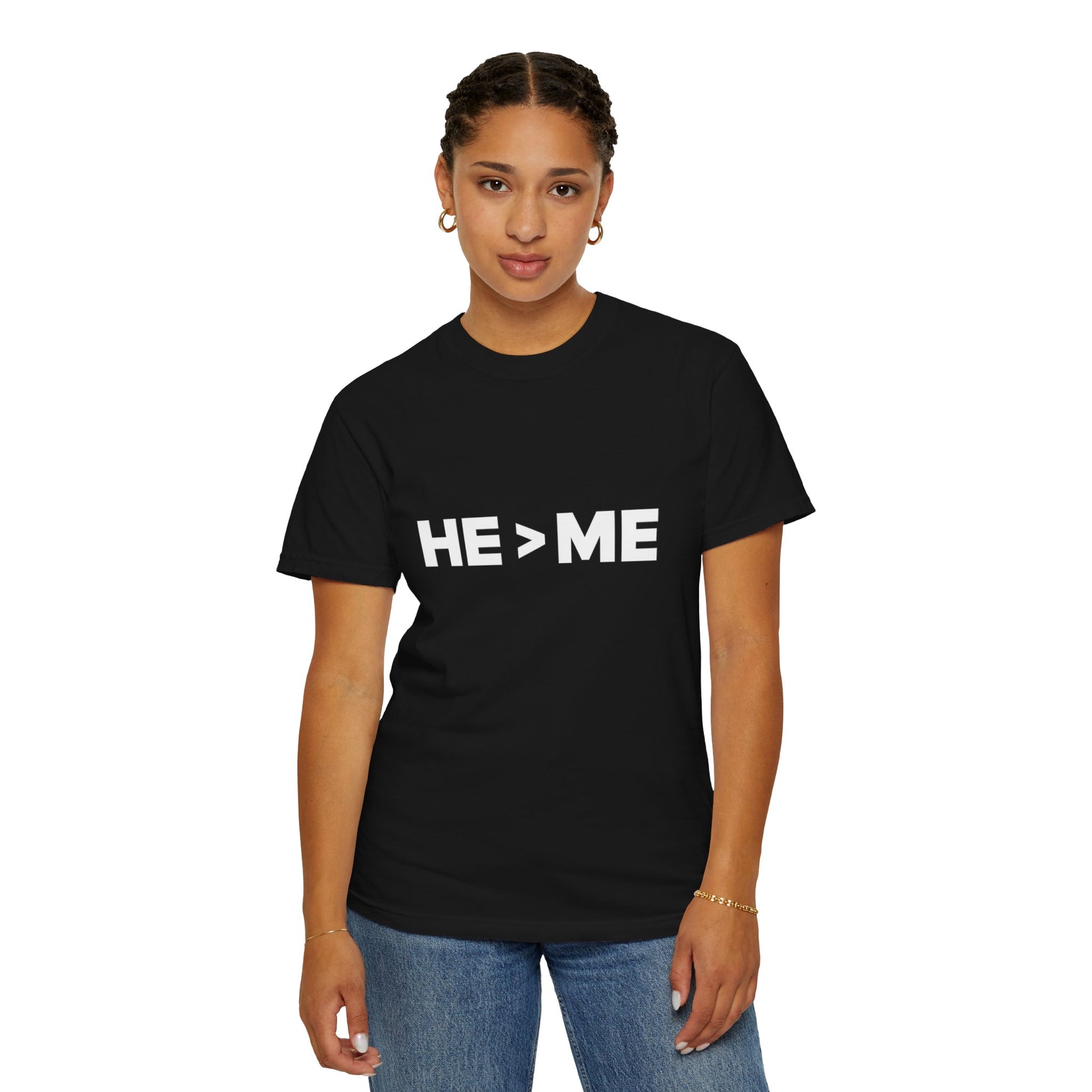 AARQ StreetReady Collection - "He is Greater than Me" Design, Casual Wear