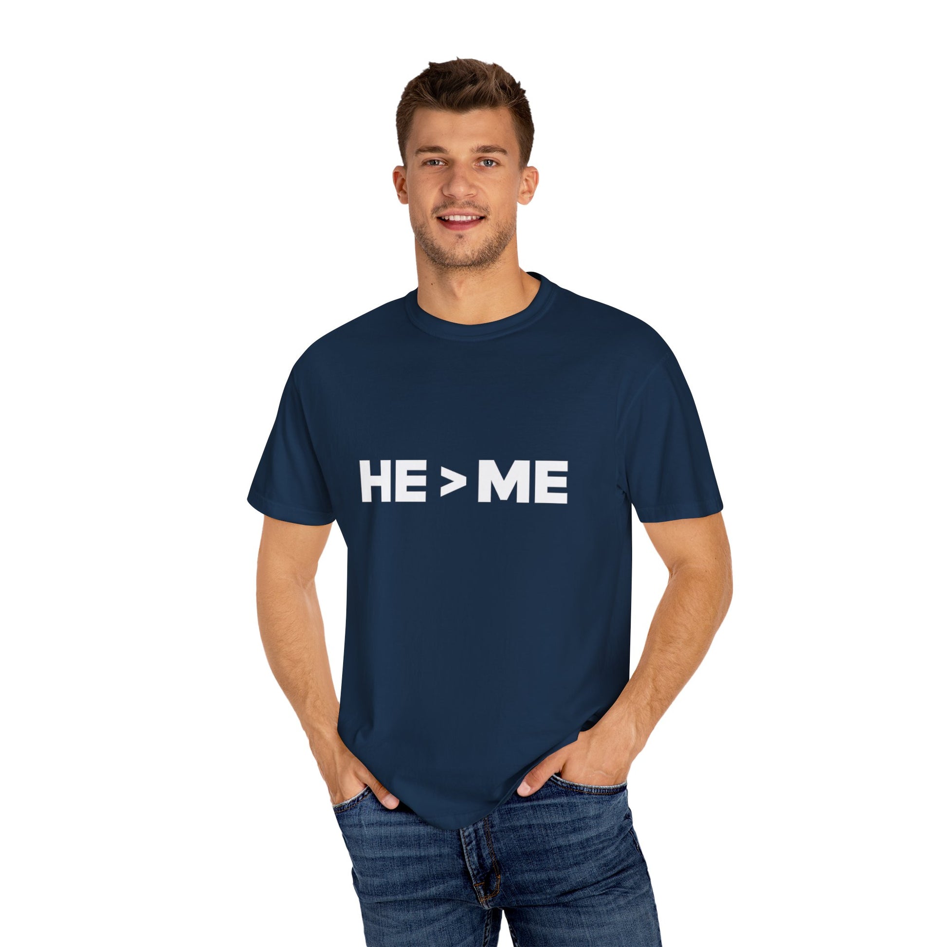 AARQ StreetReady Collection - "He is Greater than Me" Design, Casual Wear