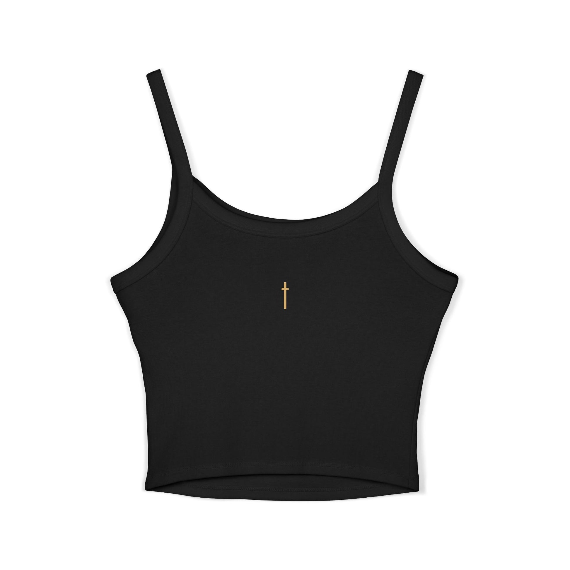 AARQ Chic Women's Spaghetti Strap Tank Tops with Minimalist Designs, Casual Summer Wear, Perfect for Day Trips, Festivals, and Layering