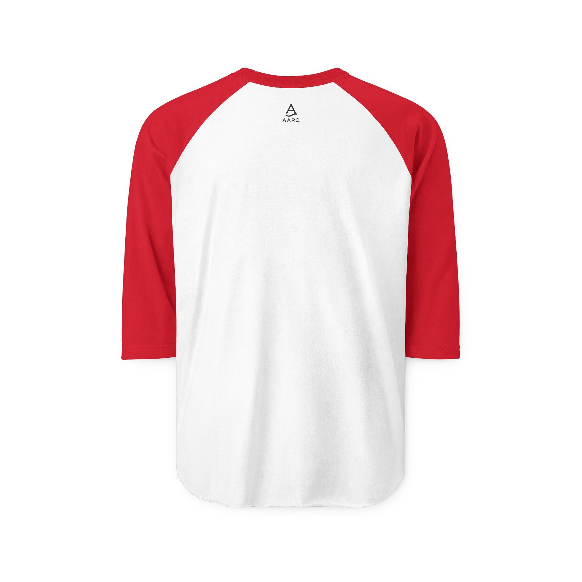 “Know Love No Fear” Three-Quarter Sleeve Raglan Shirt with "Know Love No Fear" - Casual Tee, Motivational Apparel,Everyday Wear