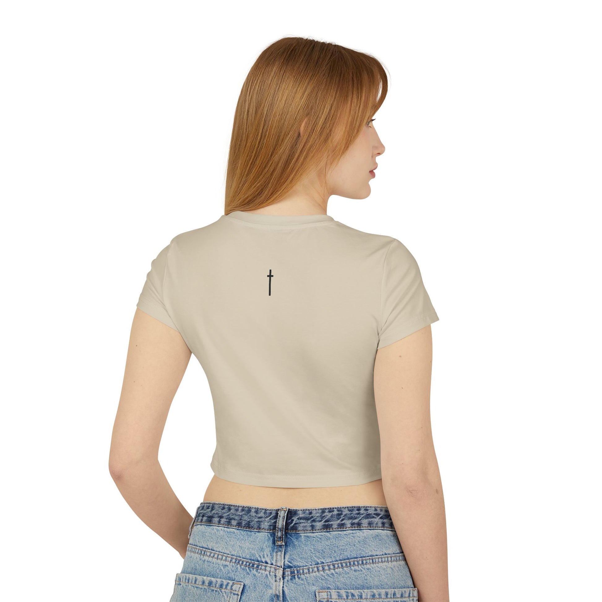 AARQ Chic Women's Baby Tee, Stylish Casual Top, Everyday Wear, Trendy Graphic Tee, Fashion Statement Shirt, Gift for Her