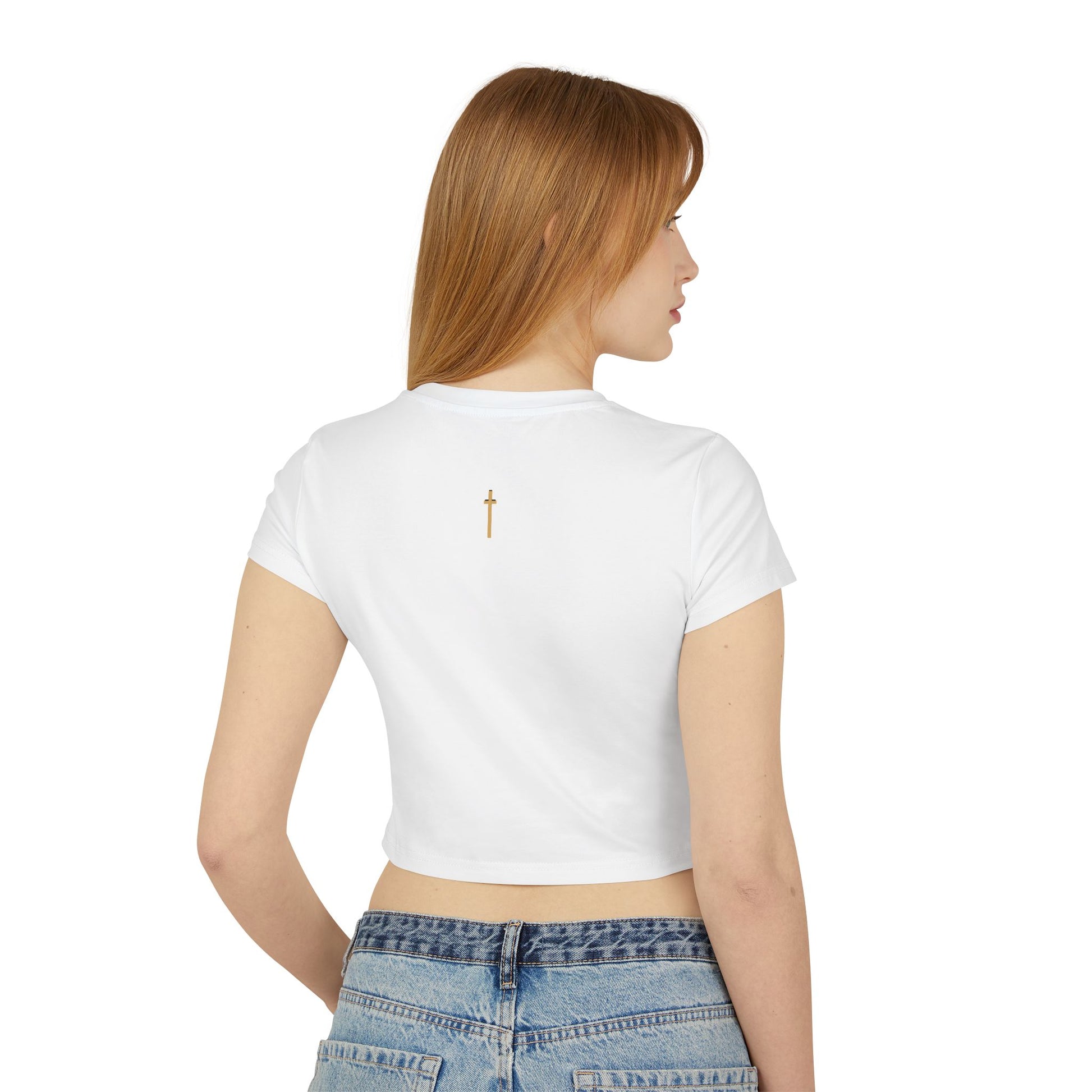 AARQ Chic Women's Baby Tee, Stylish Casual Top, Everyday Wear, Trendy Graphic Tee, Fashion Statement Shirt, Gift for Her