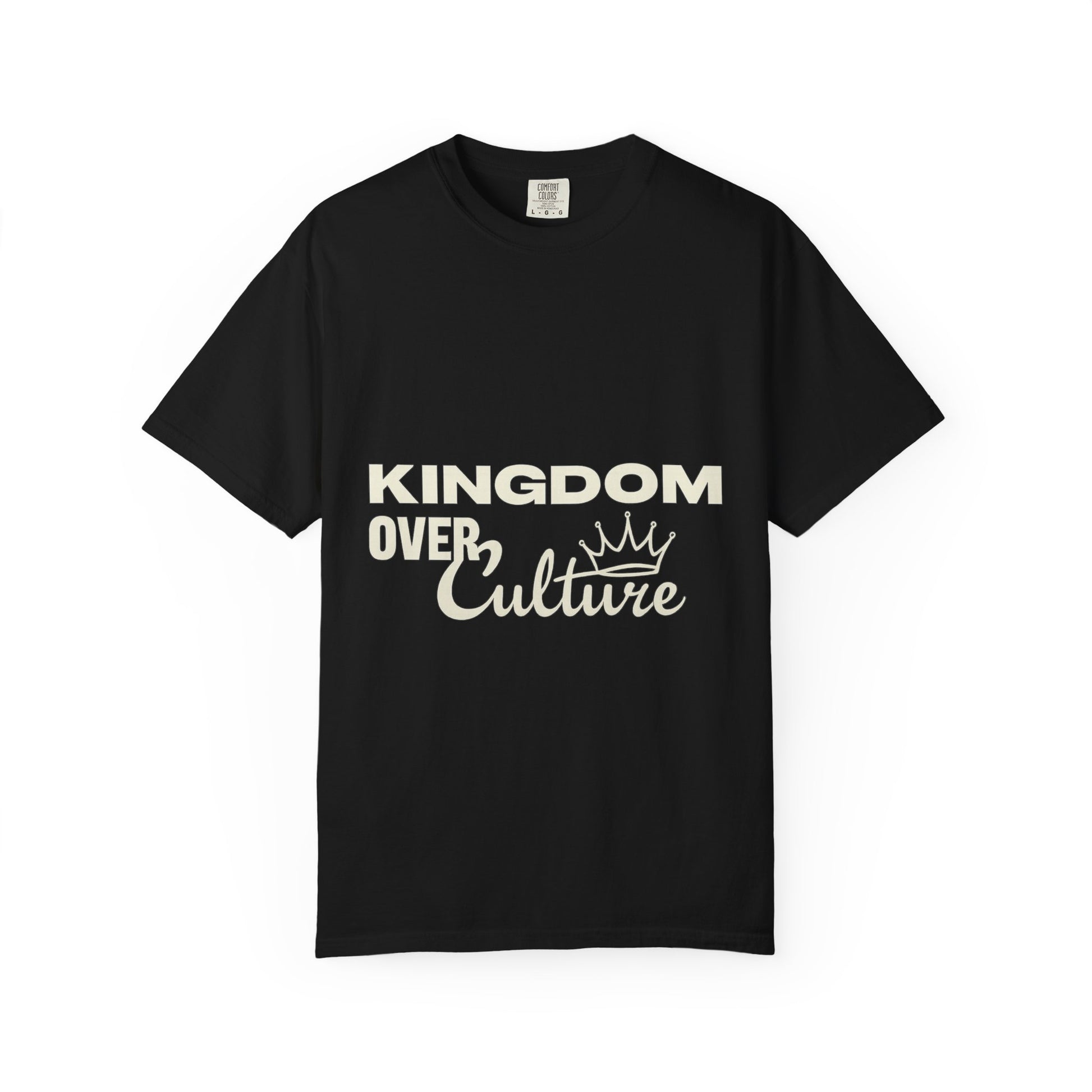 AARQ “Kingdom over Culture” Unisex Garment-Dyed T-shirt